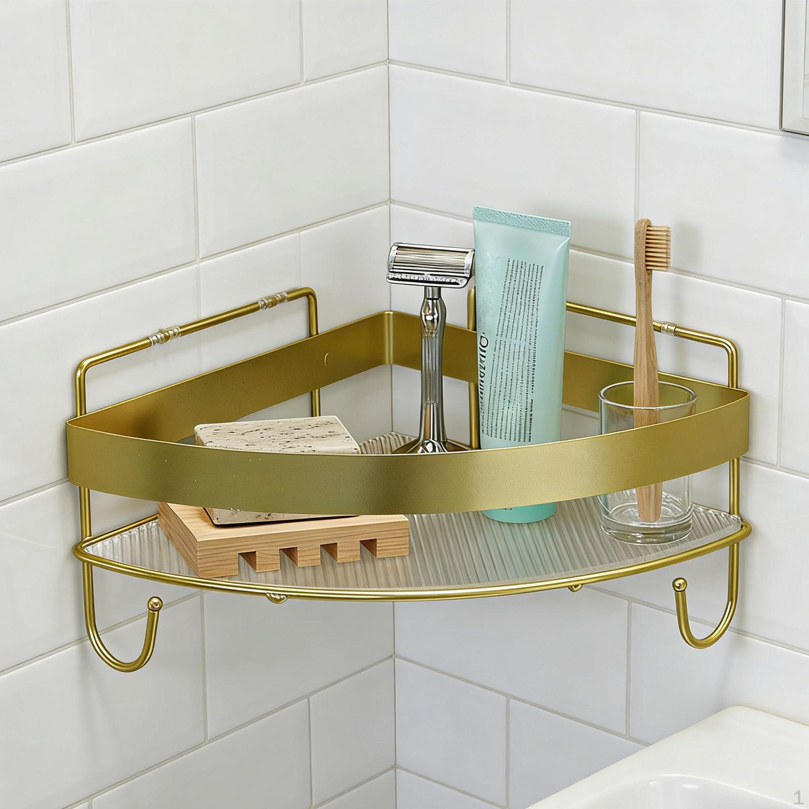2Pcs Shower Shelf Bathroom Storage Triangle Easy Installation Organizer for Laundry
2Pcs Shower Shelf Bathroom Storage Triangle Easy Installation Organizer for Laundry