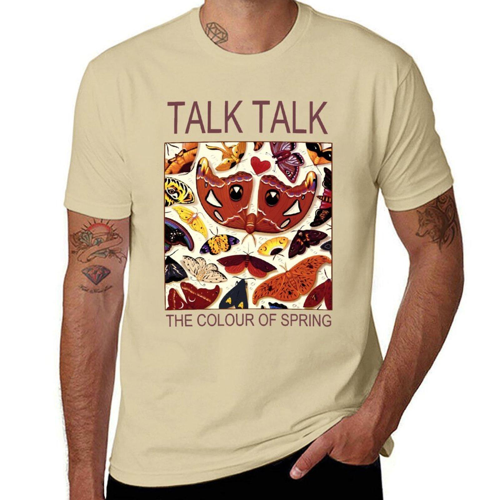 Talk Talk - Колір Весни - Футболка для хлопчика естетичний одяг важковаговики чоловічі футболки L
Talk Talk - Колір Весни - Футболка для хлопчика естетичний одяг важковаговики чоловічі футболки L
