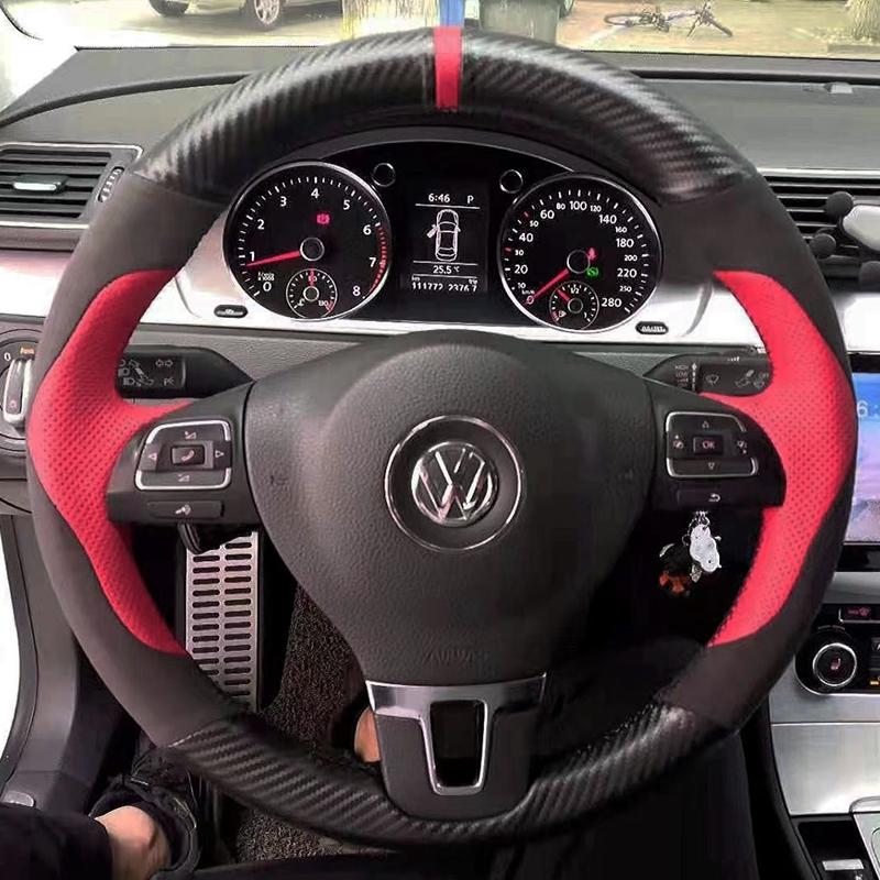 Пользовательский автомобильный чехол на руль для Volkswagen VW Tiguan Lavida Passat B7 Jetta Mk6 MK5, авто аксессуары для интерьера рулевого управления
Пользовательский автомобильный чехол на руль для Volkswagen VW Tiguan Lavida Passat B7 Jetta Mk6 MK5, авто аксессуары для интерьера рулевого управления