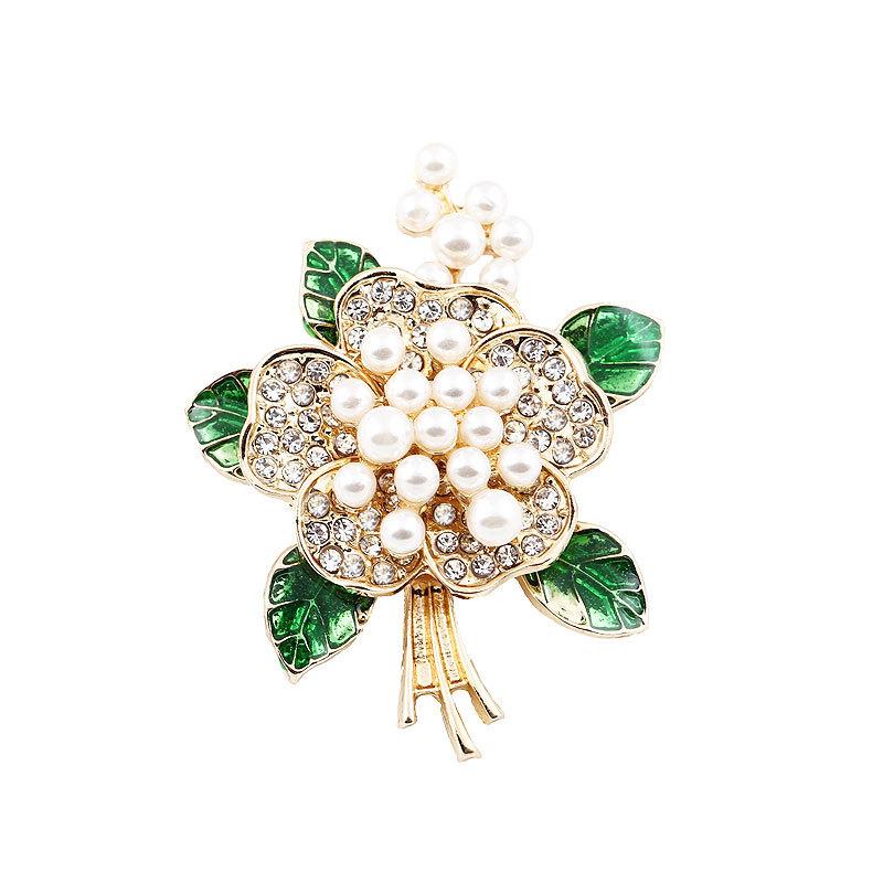 Chinese Style Flower Pearl Brooch Drop Oil Design Exquisite Hypoallergenic Luxury Enamel Long-lasting Color Women s Gift Pin
Chinese Style Flower Pearl Brooch Drop Oil Design Exquisite Hypoallergenic Luxury Enamel Long-lasting Color Women s Gift Pin