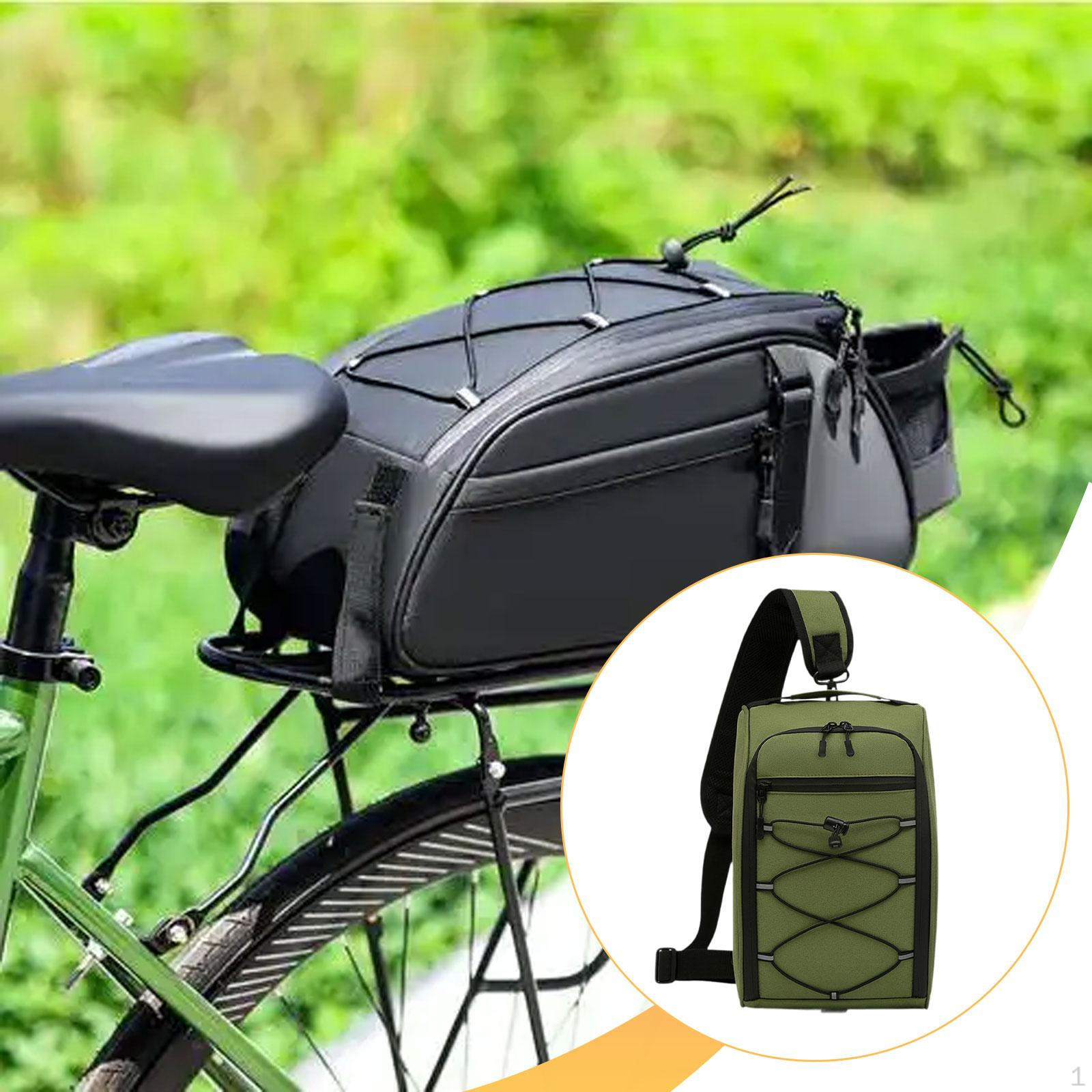 Pannier Bag 11L, Waterproof, with Reflective Strips, Portable Handle, Shopping Accessory
Pannier Bag 11L, Waterproof, with Reflective Strips, Portable Handle, Shopping Accessory