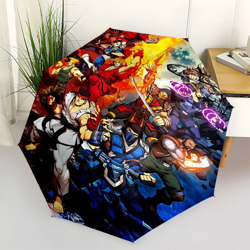 1pc Street Fighter Characters Automatic Folding Outdoor Umbrella - Portable 3-Fold Design with Iron Frame, Perfect for Fans, Travelers, Daily Use
1pc Street Fighter Characters Automatic Folding Outdoor Umbrella - Portable 3-Fold Design with Iron Frame, Perfect for Fans, Travelers, Daily Use