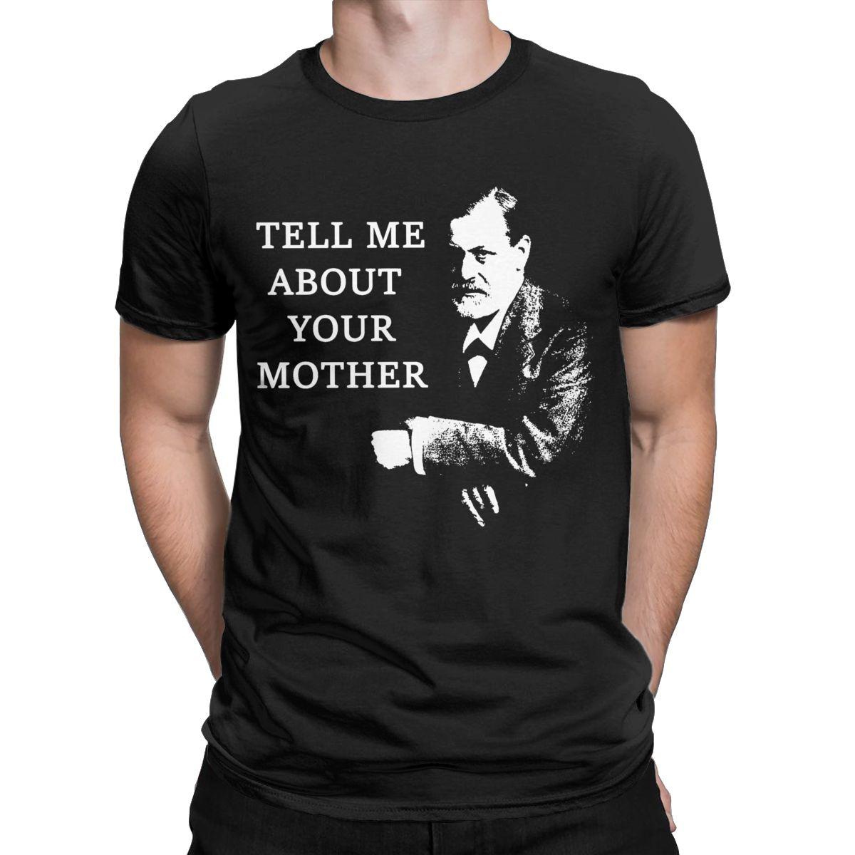 Fashion Tell Me About Your Mother Sigmund Freud T-Shirt Men Round Collar Cotton T Shirts Short Sleeve Tee Shirt Plus Size Tops XXXXXL бордовий
Fashion Tell Me About Your Mother Sigmund Freud T-Shirt Men Round Collar Cotton T Shirts Short Sleeve Tee Shirt Plus Size Tops XXXXXL бордовий
