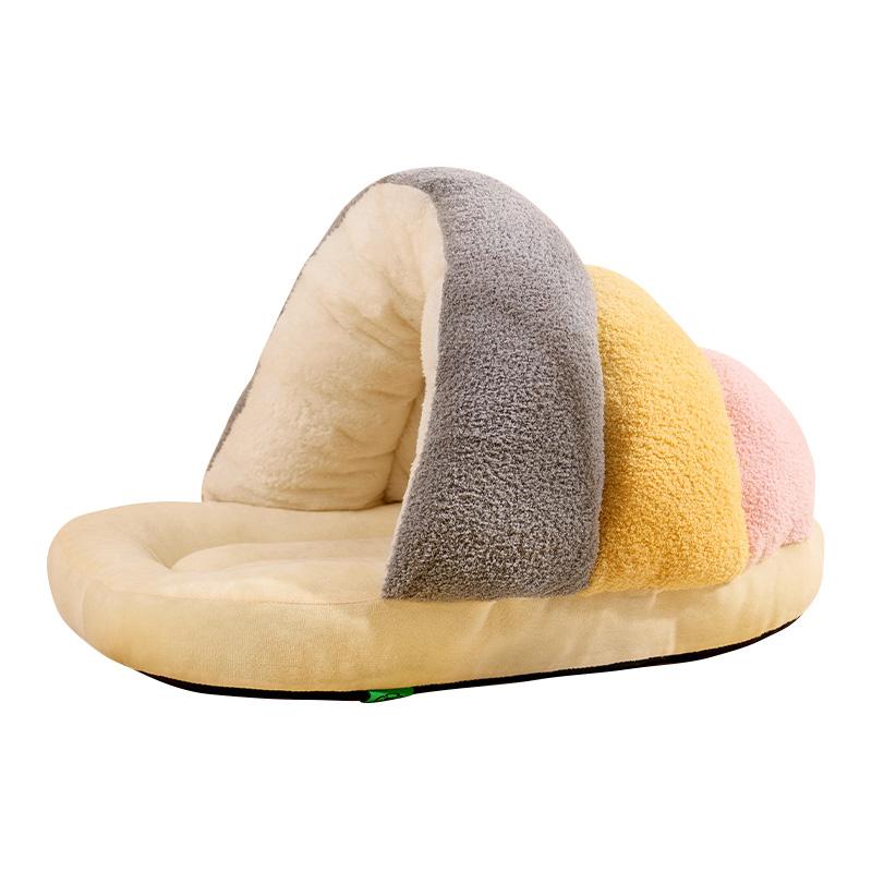 Зимняя теплая лежанка для домашних животных, полузакрытый спальный мешок для кошек, мини-собак, мягкий плюшевый домик-пещера для котят, аксессуары для кошек S
Зимняя теплая лежанка для домашних животных, полузакрытый спальный мешок для кошек, мини-собак, мягкий плюшевый домик-пещера для котят, аксессуары для кошек S