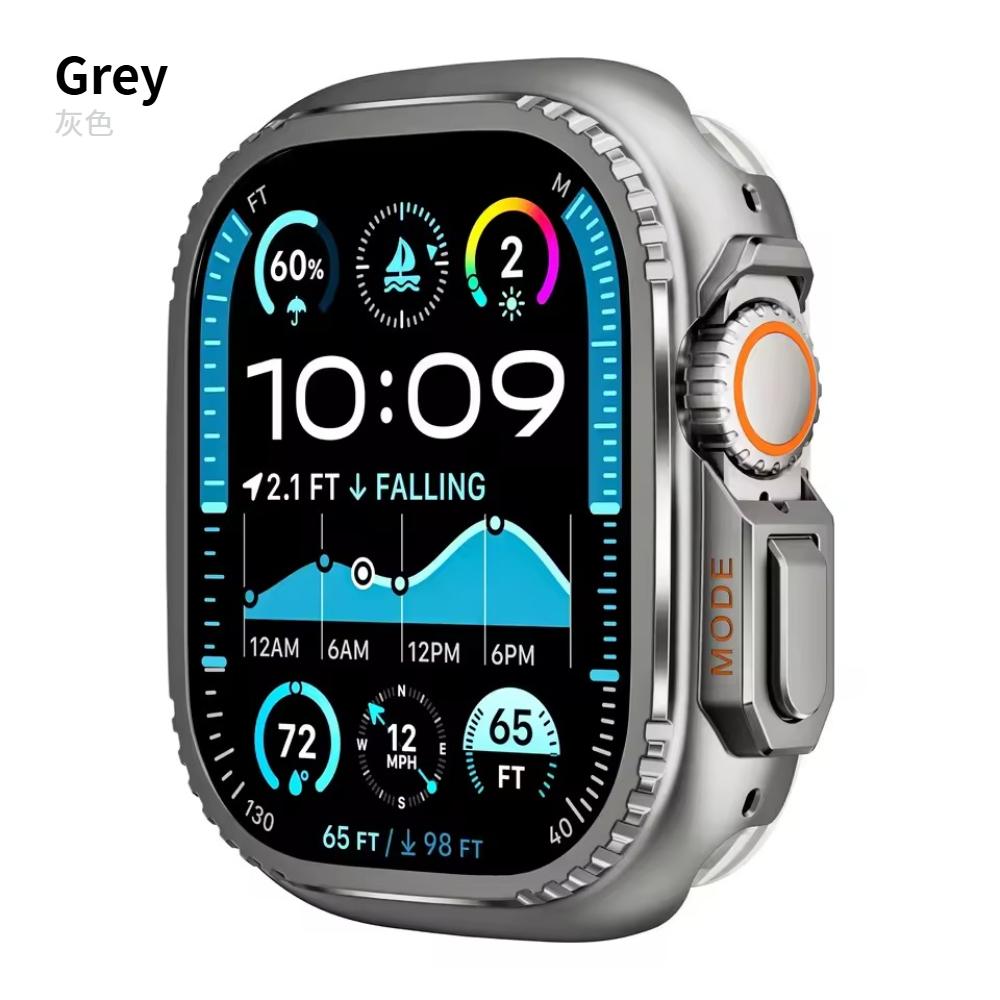 Металлический чехол для Apple Watch Ultra3 49 мм 46 мм 45 мм 44 мм 42 мм Чехол-протектор Алюминиевая крышка Рамка-бампер для iWatch Series 11 10 987654SE 45mm серый
Металлический чехол для Apple Watch Ultra3 49 мм 46 мм 45 мм 44 мм 42 мм Чехол-протектор Алюминиевая крышка Рамка-бампер для iWatch Series 11 10 987654SE 45mm серый