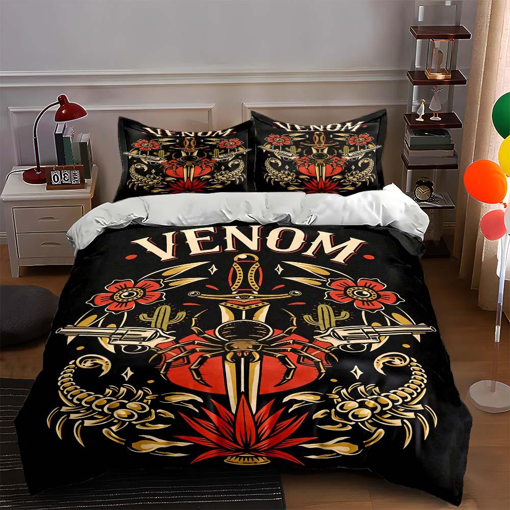 Bold, intricate, venomous. Bedding Duvet cover sets Duvet covers Pillowcases gifts (1 * Duvet Cover 2 * Pillowcases, without duvet insert) 135x200cm
Bold, intricate, venomous. Bedding Duvet cover sets Duvet covers Pillowcases gifts (1 * Duvet Cover 2 * Pillowcases, without duvet insert) 135x200cm