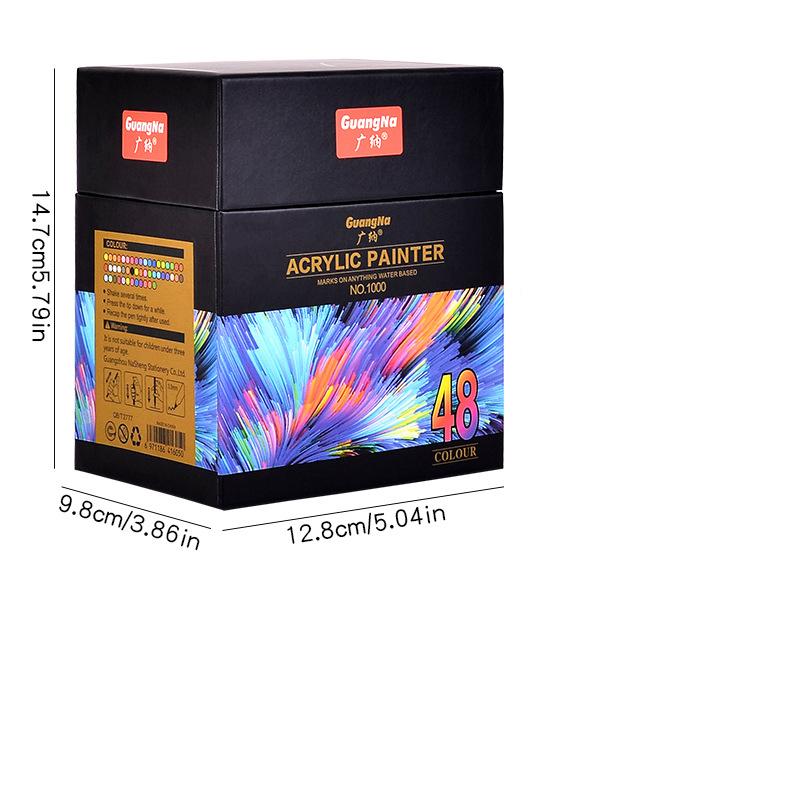 12-48 цветов Акриловые ручки для рисования маркерами для рисования Акриловая ручка, средний наконечник для рисования камнями, керамикой, стеклом, деревом, холстом, маркером для рисования краской 48 colors
12-48 цветов Акриловые ручки для рисования маркерами для рисования Акриловая ручка, средний наконечник для рисования камнями, керамикой, стеклом, деревом, холстом, маркером для рисования краской 48 colors