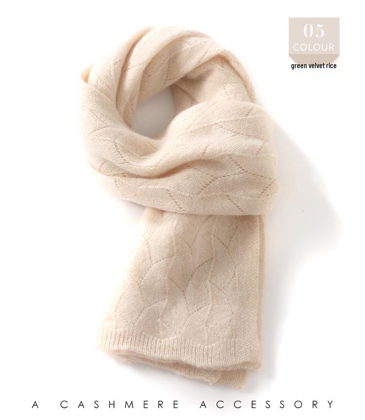 Women s Goat Cashmere Knit Scarf - Autumn/Winter Neck Warmer
Women s Goat Cashmere Knit Scarf - Autumn/Winter Neck Warmer