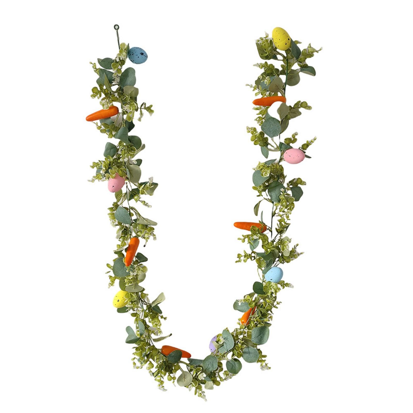 180cm Easter Imitation Item, Artificial , Carrots And Egg Vine. Spring Flower Decoration Set, Suitable For Home, Kitchen, Fireplace, Indoor Or Outdoor One Size
180cm Easter Imitation Item, Artificial , Carrots And Egg Vine. Spring Flower Decoration Set, Suitable For Home, Kitchen, Fireplace, Indoor Or Outdoor One Size