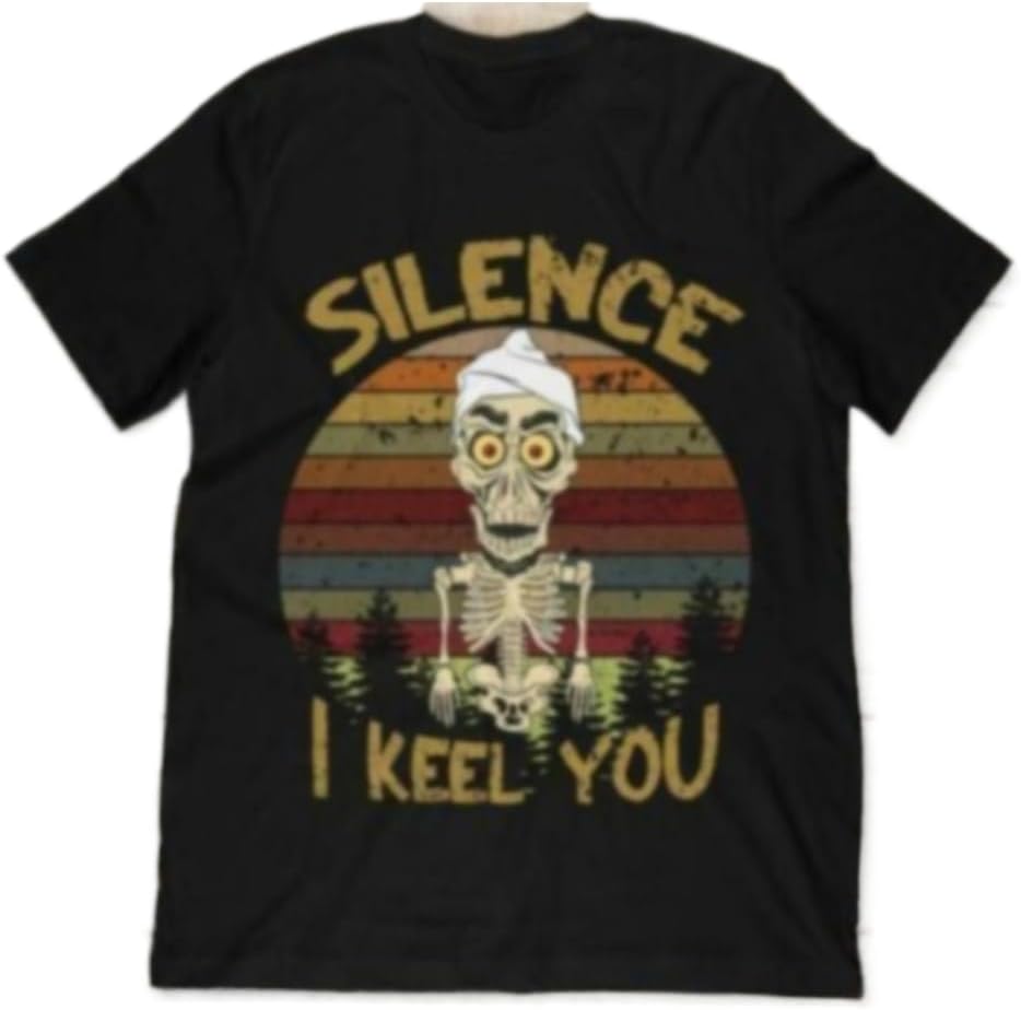 Payeah Silence I Keel You Black Crewneck Print T-Shirt Centered Pattern Printed Short Sleeve 5XL різнокольоровий
Payeah Silence I Keel You Black Crewneck Print T-Shirt Centered Pattern Printed Short Sleeve 5XL різнокольоровий