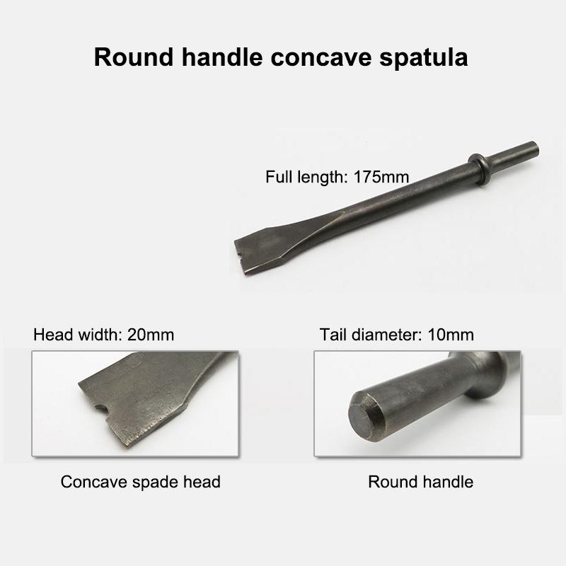 1PC Air Chisel Head, Hard Steel Impact Hammer Bit for Pneumatic Air Shovel Tool Set
1PC Air Chisel Head, Hard Steel Impact Hammer Bit for Pneumatic Air Shovel Tool Set