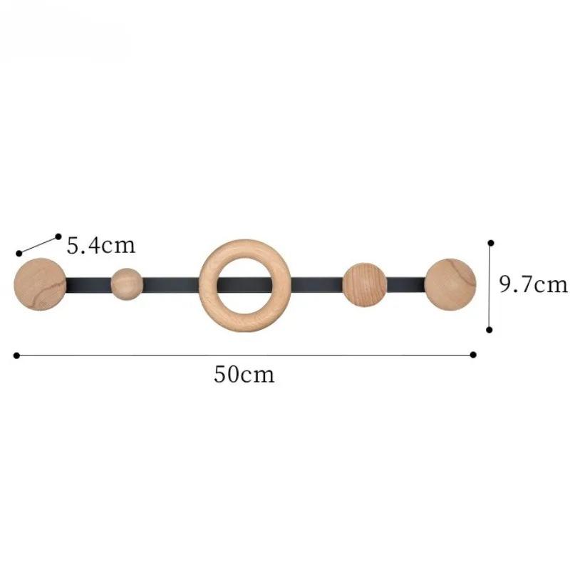 Wall Coat Rack Hook Wooden Clothes Racks Clothes Hangers Entrance Hall Hanger for Bags Room Furniture Interior Shelves Furniture чорний
Wall Coat Rack Hook Wooden Clothes Racks Clothes Hangers Entrance Hall Hanger for Bags Room Furniture Interior Shelves Furniture чорний