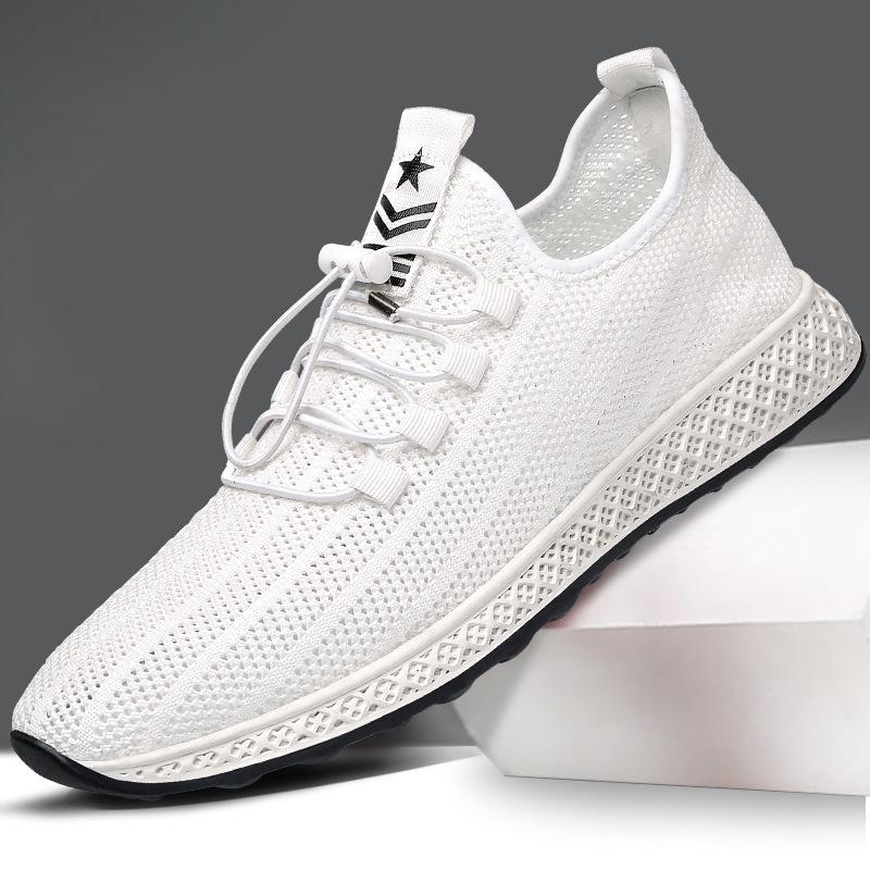 Summer men s shoes, fashion casual shoes, knitted mesh, black and white, breathable driving shoes 39 белый
Summer men s shoes, fashion casual shoes, knitted mesh, black and white, breathable driving shoes 39 белый