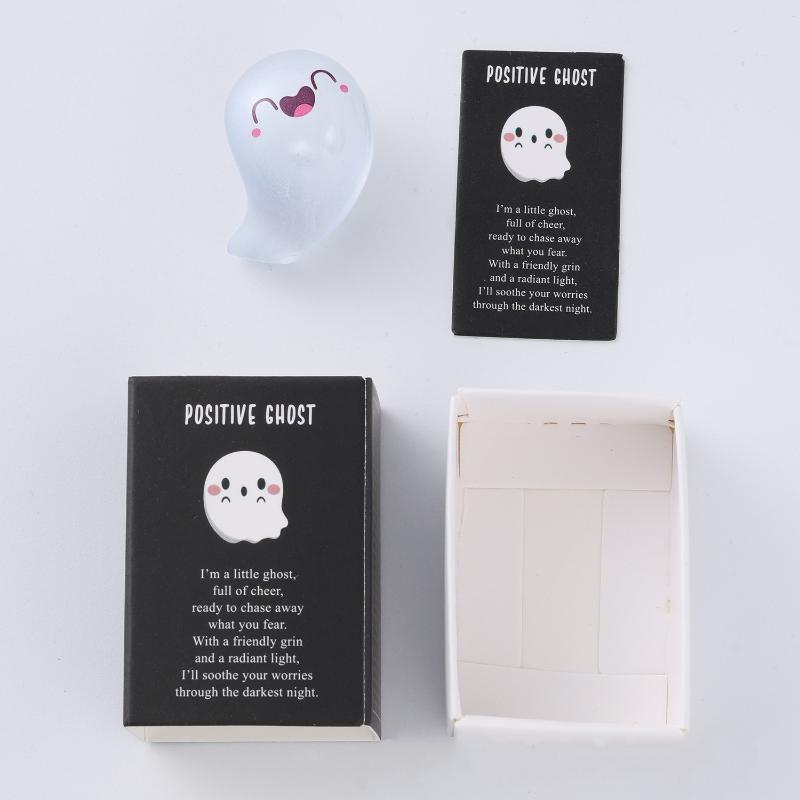 1/6Pc Halloween Luminous Mini Resin Ghost Figurine With Box Cute HalloweenParty Favor Cartoon Glow In Dark ResinDesktop Ornament
1/6Pc Halloween Luminous Mini Resin Ghost Figurine With Box Cute HalloweenParty Favor Cartoon Glow In Dark ResinDesktop Ornament