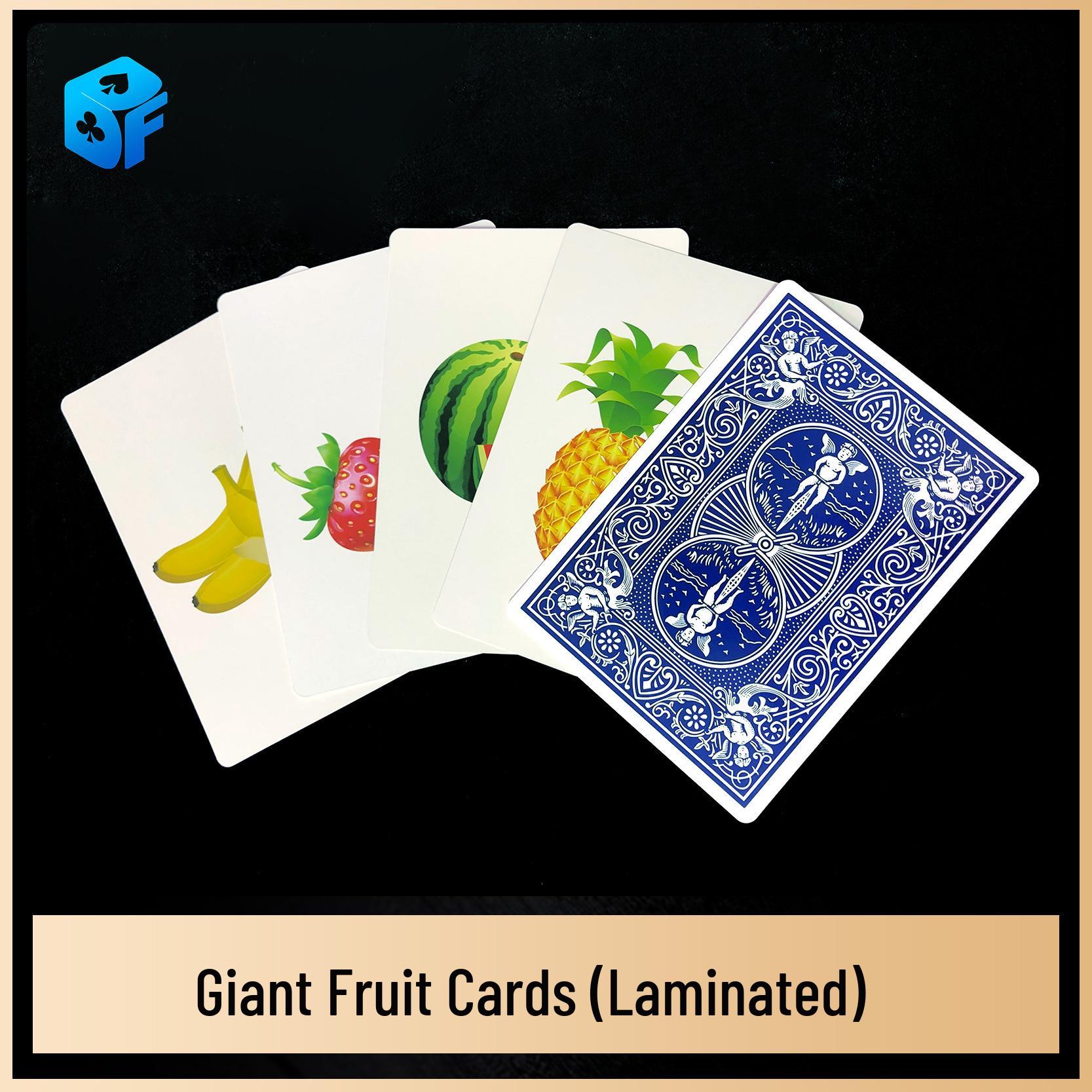 Northern Magic Giant Fruit Prediction Cards - Interactive Close-up Magic Props for Kids
Northern Magic Giant Fruit Prediction Cards - Interactive Close-up Magic Props for Kids