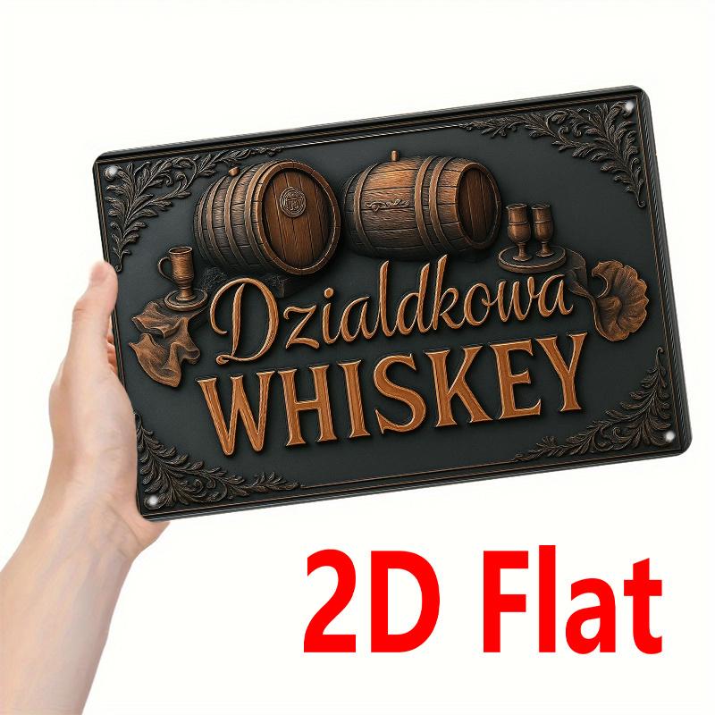2D Настенное искусство Бочка для виски , Металлическая жестяная табличка для бара, паба, домашнего декора, 20x30 см 20x30cm белый
2D Настенное искусство Бочка для виски , Металлическая жестяная табличка для бара, паба, домашнего декора, 20x30 см 20x30cm белый
