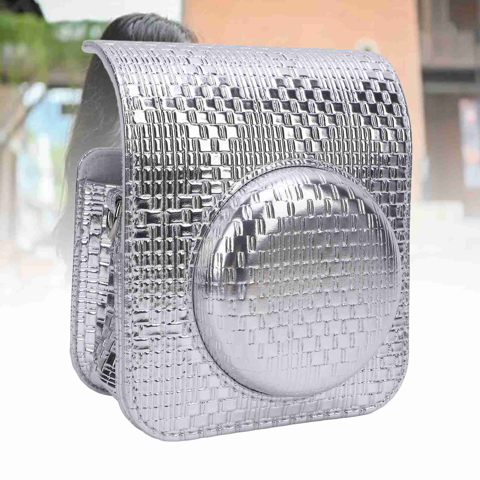 Instant Camera Carrying Case PU Protective Portable Instant Camera Storage Bag with Adjustable
Instant Camera Carrying Case PU Protective Portable Instant Camera Storage Bag with Adjustable