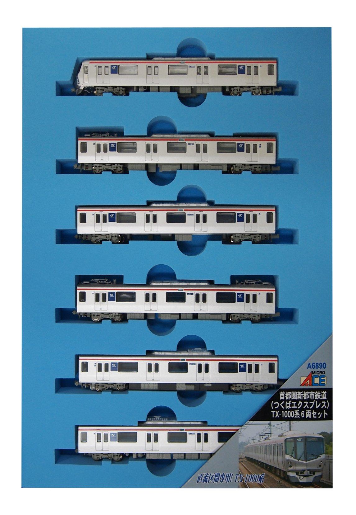Micro Ace N Gauge Metropolitan Area New City Railway Tsukuba Express Series Set A6890 Железнодорожная модель поезда TX-1000 6 вагонов
Micro Ace N Gauge Metropolitan Area New City Railway Tsukuba Express Series Set A6890 Железнодорожная модель поезда TX-1000 6 вагонов
