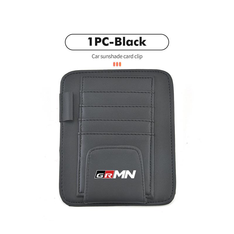 Car Sunvisor Storage Clip Multi-Pocket Card Ticket Clip Organizer Interior Accessories For Toyota GR Sport Yaris Chr Auris Rav4
Car Sunvisor Storage Clip Multi-Pocket Card Ticket Clip Organizer Interior Accessories For Toyota GR Sport Yaris Chr Auris Rav4