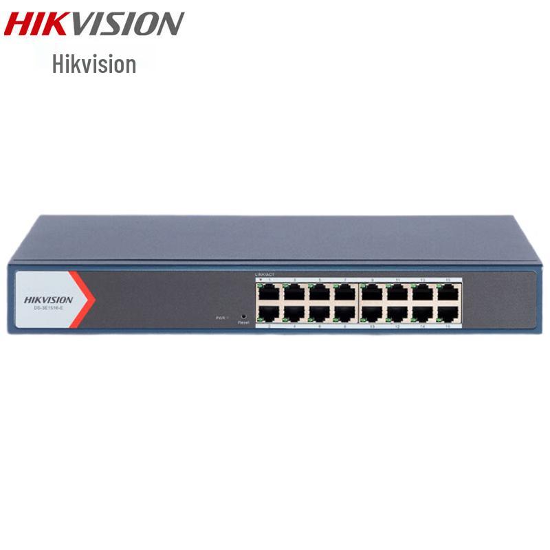 Hikvision DS-3E1516-E 16-Port Gigabit Managed Switch CN plug (adapter included)
Hikvision DS-3E1516-E 16-Port Gigabit Managed Switch CN plug (adapter included)