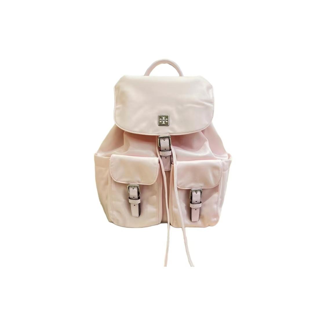 Tory Burch Virginia 90s Classic Style Adjustable Mesh Strap Fabric Backpack Women Backpack Pink 169165-600 Basic Set (Bag+Dust Bag)
Tory Burch Virginia 90s Classic Style Adjustable Mesh Strap Fabric Backpack Women Backpack Pink 169165-600 Basic Set (Bag+Dust Bag)