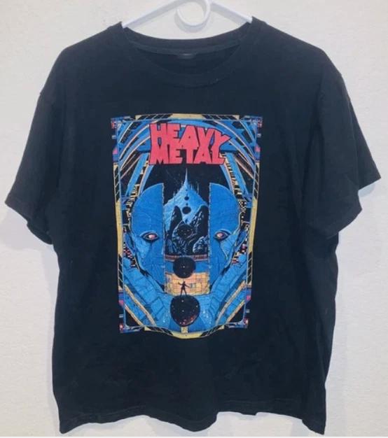 Vintage Heavy Metal T Shirt Black S-5XL Reprint Magazine Rare Shirt M
Vintage Heavy Metal T Shirt Black S-5XL Reprint Magazine Rare Shirt M