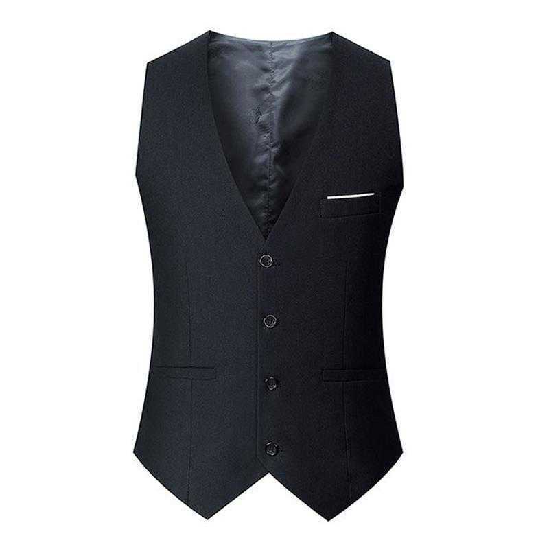 Spring/summer Man Suit Vest Sleeveless Vest with Adjustable Waist Single Breasted Solid Color Business Suit Vest Wedding 5XL чорний
Spring/summer Man Suit Vest Sleeveless Vest with Adjustable Waist Single Breasted Solid Color Business Suit Vest Wedding 5XL чорний