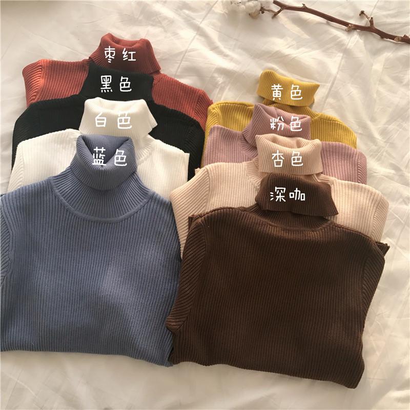 New Solid Color Versatile Women s Autumn and Winter Sweater High Neck Warm Figure-flattering Long Sleeve Pullover Sweater Bottoming Shirt One size
New Solid Color Versatile Women s Autumn and Winter Sweater High Neck Warm Figure-flattering Long Sleeve Pullover Sweater Bottoming Shirt One size