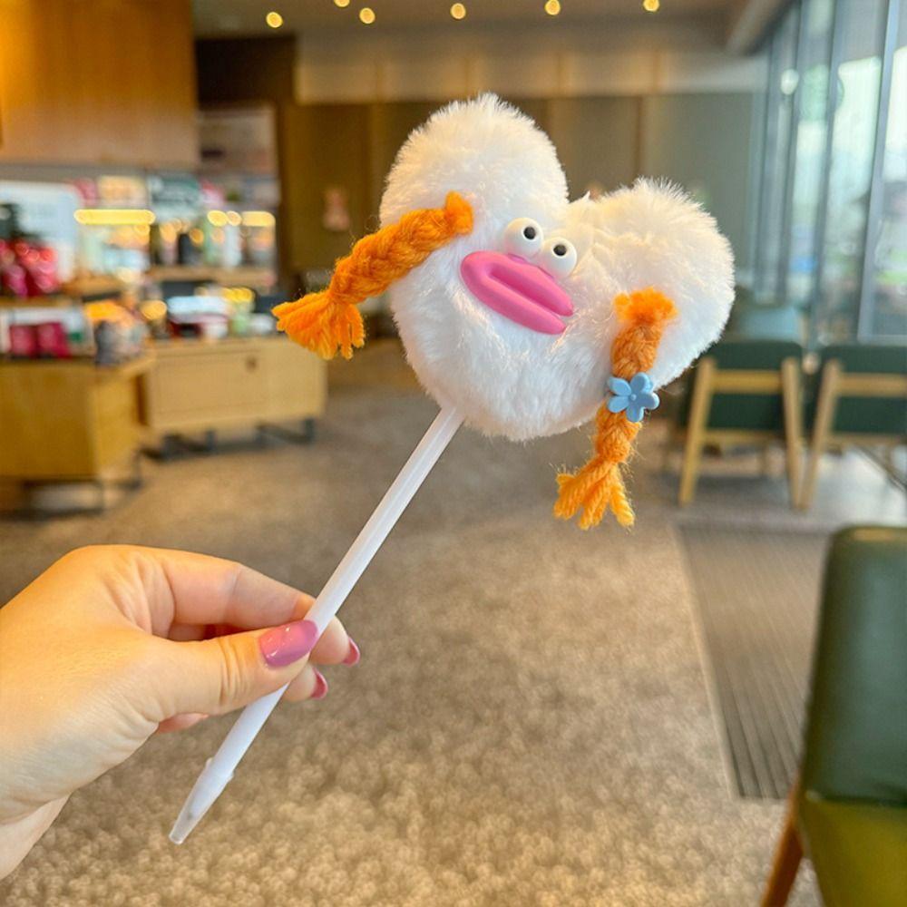 Ugly Braided Doll Plush Gradient Ballpoint Pen Iridescence Rainbow Signature Pen Award Gifts 14
Ugly Braided Doll Plush Gradient Ballpoint Pen Iridescence Rainbow Signature Pen Award Gifts 14