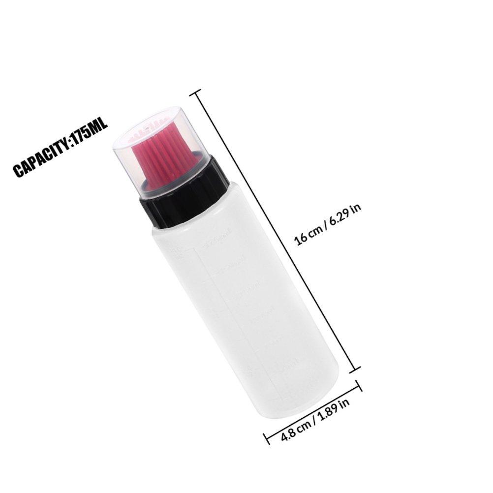 Silicone Oil Dispenser Brush Portable Oil Bottle with Scale Accurate Basting Sauce Cooking Grilling Tool Butter Brush червоний
Silicone Oil Dispenser Brush Portable Oil Bottle with Scale Accurate Basting Sauce Cooking Grilling Tool Butter Brush червоний