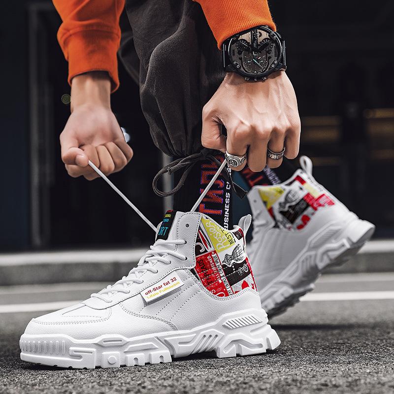 Spring men s shoes 2025 new Korean version trend high-top casual shoes sports running shoes fashion platform dad shoes tide 39
Spring men s shoes 2025 new Korean version trend high-top casual shoes sports running shoes fashion platform dad shoes tide 39