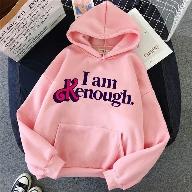 Толстовки с капюшоном Im Kenough, пуловеры с рисунком унисексга, I Am Kenough, Harajuku, забавный свитшот с капюшоном, эстетический готический свитшот Ulzzang Y2k, уличная одежда 
Толстовки с капюшоном Im Kenough, пуловеры с рисунком унисексга, I Am Kenough, Harajuku, забавный свитшот с капюшоном, эстетический готический свитшот Ulzzang Y2k, уличная одежда