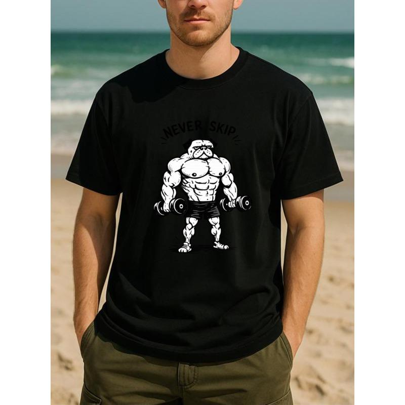 A Muscular Bulldog Lifting Weights. A Fun, Soft Tee for Fitness Lovers Featuring a Patterned Design, Round Neck, And a Versatile Style Suitable 4XL чорний
A Muscular Bulldog Lifting Weights. A Fun, Soft Tee for Fitness Lovers Featuring a Patterned Design, Round Neck, And a Versatile Style Suitable 4XL чорний