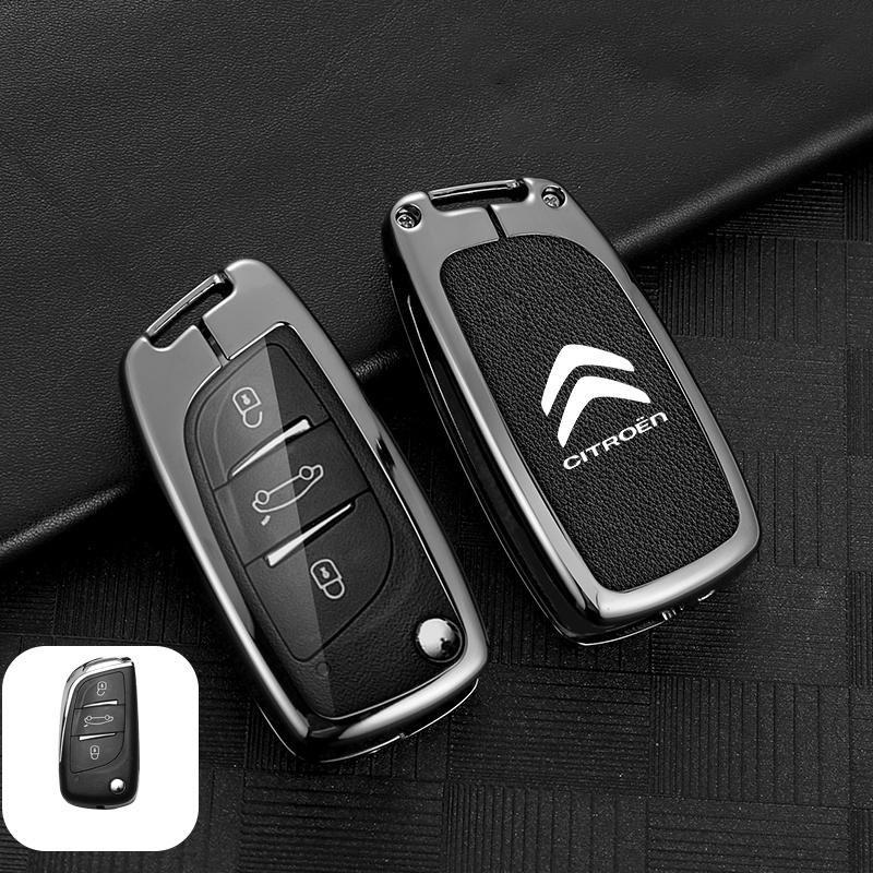 Zinc Alloy Leather Car Flip Remote Key Case Cover Protector Shell For Citroen C1 C2 C3 C4 C5 XSARA PICA Car Keychain Accessories
Zinc Alloy Leather Car Flip Remote Key Case Cover Protector Shell For Citroen C1 C2 C3 C4 C5 XSARA PICA Car Keychain Accessories