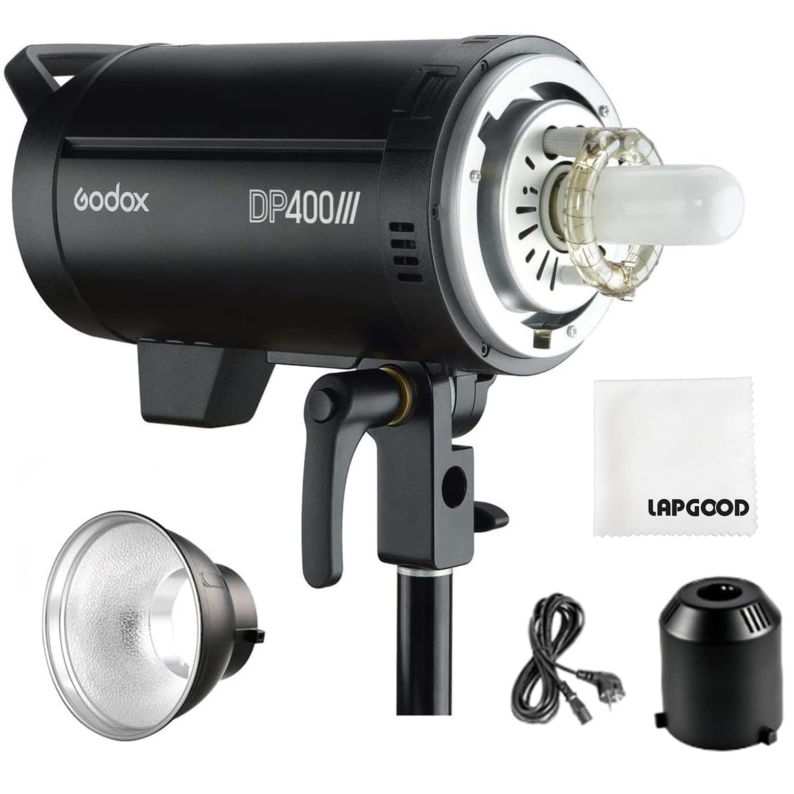 GODOX DP400III Studio 110V 400Ws GN65 5600K Bowens Mount GODOX Wireless 1 Second Recycle 32 3 Modeling Lamp Modes Flash, Monolight, Built-in 2.4G
GODOX DP400III Studio 110V 400Ws GN65 5600K Bowens Mount GODOX Wireless 1 Second Recycle 32 3 Modeling Lamp Modes Flash, Monolight, Built-in 2.4G