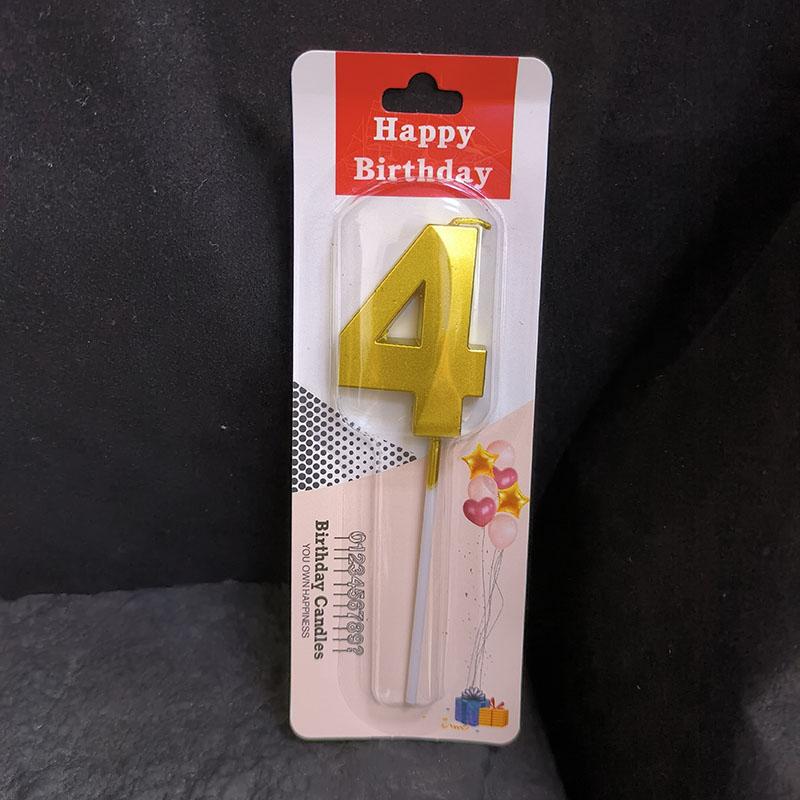 1Pc 0-9 Number Birthday Candles 3D Design Golden Smokeless Cake Decoration Candle Topper For Birthday Anniversary Celebration
1Pc 0-9 Number Birthday Candles 3D Design Golden Smokeless Cake Decoration Candle Topper For Birthday Anniversary Celebration
