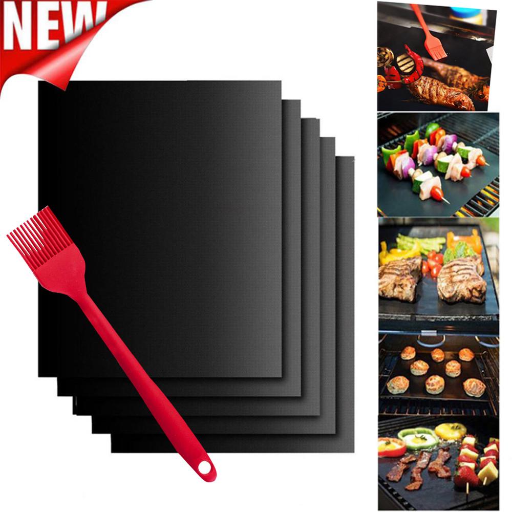 Антипригарный коврик для барбекю Magic Grill, 5 шт., идеально подходит для выпечки на газе, термостойкий
Антипригарный коврик для барбекю Magic Grill, 5 шт., идеально подходит для выпечки на газе, термостойкий