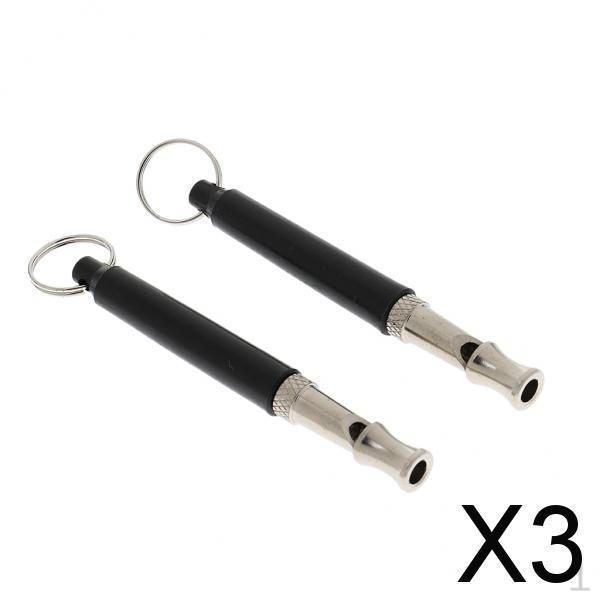 3x2Pcs Pet Dog Ultrasonic Training Whistles Barking Deterrent Call Whistle Black
3x2Pcs Pet Dog Ultrasonic Training Whistles Barking Deterrent Call Whistle Black