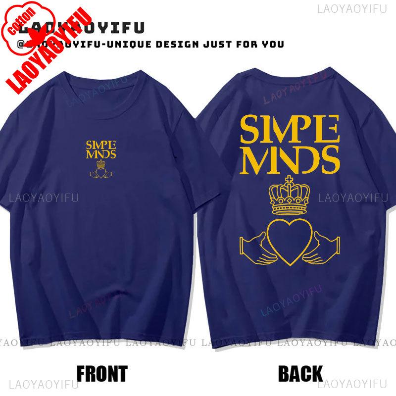 SIMPLE MINDS Rock Band Graphic T Shirts Summer Fashion Funny Pattern Cotton T-shirt Vintage Cool Women Men Streetwear Camisetas 3XL
SIMPLE MINDS Rock Band Graphic T Shirts Summer Fashion Funny Pattern Cotton T-shirt Vintage Cool Women Men Streetwear Camisetas 3XL