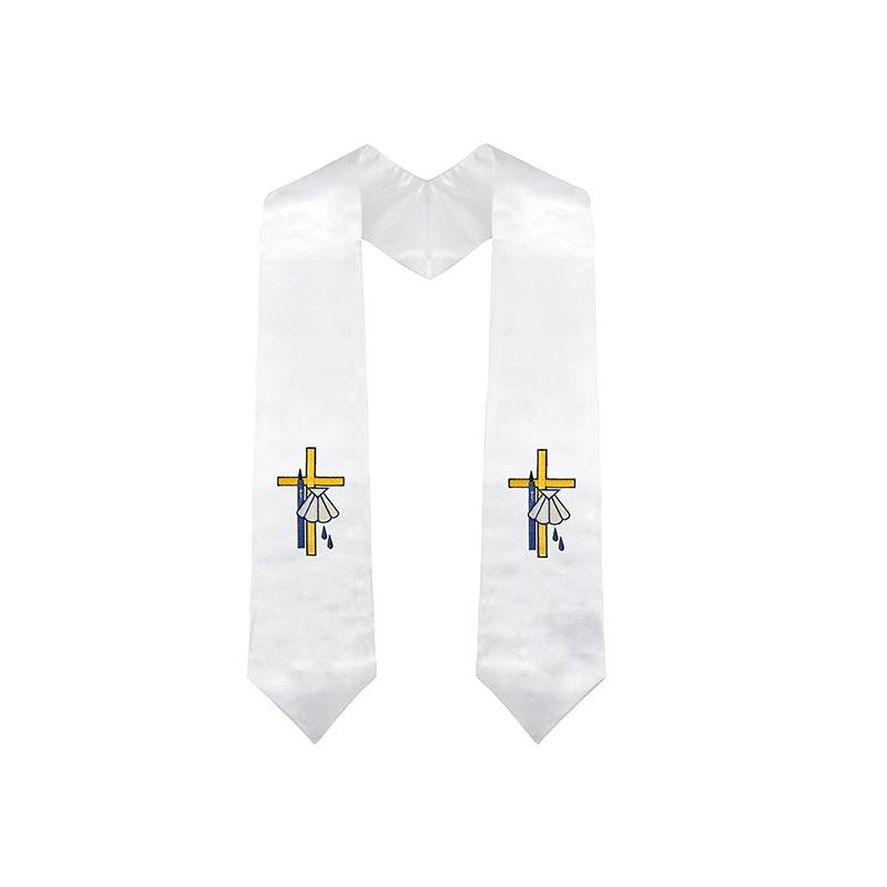 Baptism Shawl with Cross & Candle Ribbons – Teen & Adult Ceremonial Styles Adult
Baptism Shawl with Cross & Candle Ribbons – Teen & Adult Ceremonial Styles Adult