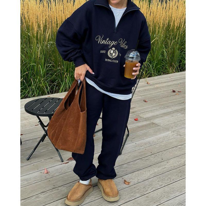 2024 Осень и Зима Новое Поступление Нарядные Свободные Топы на Полумолнии Вышивка Буквами Чистый Хлопок Повседневные Легче Всего Сочетать Свитера Женская Одежда Navy blue C2 S
2024 Осень и Зима Новое Поступление Нарядные Свободные Топы на Полумолнии Вышивка Буквами Чистый Хлопок Повседневные Легче Всего Сочетать Свитера Женская Одежда Navy blue C2 S