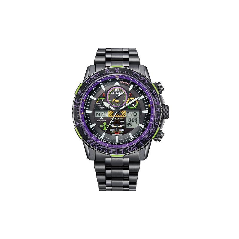 CITIZEN Eco-Drive Series & Neon Genesis Evangelion Co-branded Series Eco-Drive Multi-station Radio Perpetual Calendar Solar Quartz Unisex B JY8138-61E чорний
CITIZEN Eco-Drive Series & Neon Genesis Evangelion Co-branded Series Eco-Drive Multi-station Radio Perpetual Calendar Solar Quartz Unisex B JY8138-61E чорний