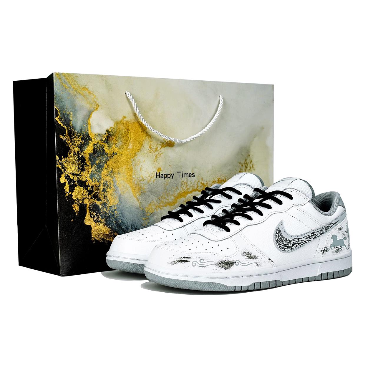 Nike Big Abrasion Resistant Breathable Low top Skateboard Shoes Men s White 355152-106(Team417-) 44
Nike Big Abrasion Resistant Breathable Low top Skateboard Shoes Men s White 355152-106(Team417-) 44