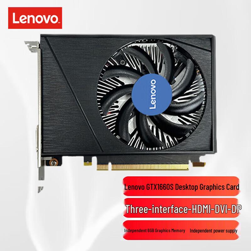 Lenovo GTX 1660S 6GB Desktop Graphics Card
Lenovo GTX 1660S 6GB Desktop Graphics Card