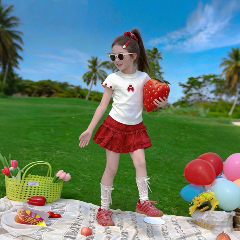 Girls Sweet Short Sleeve T-Shirt 130
Girls Sweet Short Sleeve T-Shirt 130