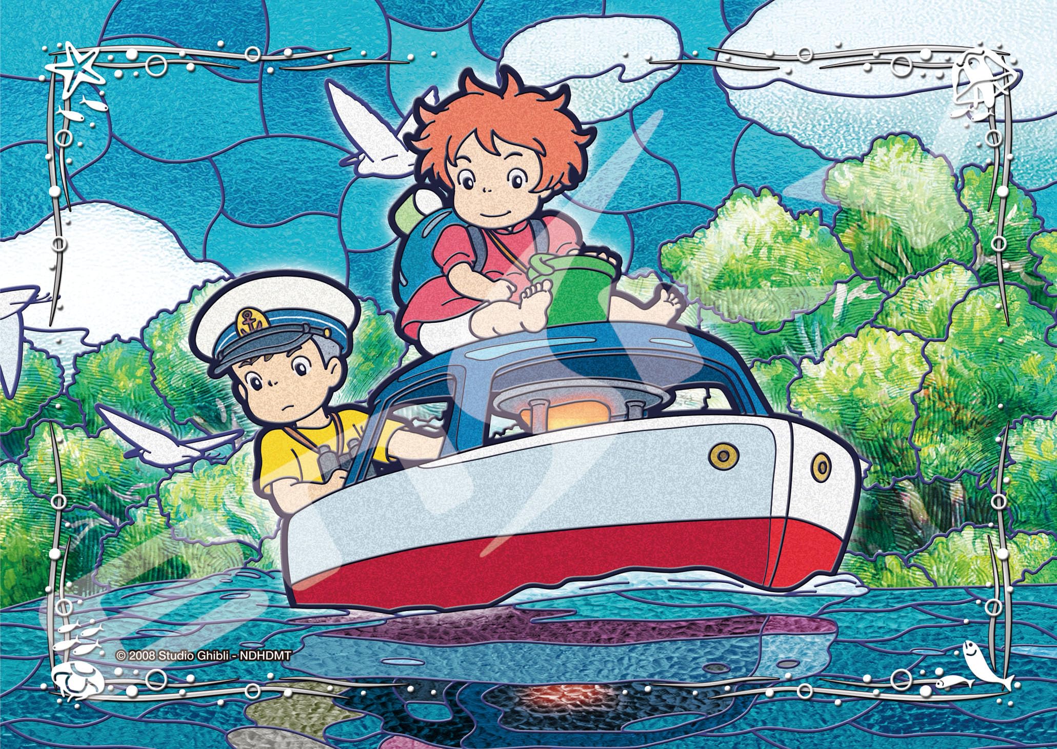 Art Crystal Jigsaw Studio Ghibli Works Рыбка Поньо на скале Пон Пон Лодка идет 208 деталей (208-AC58)
Art Crystal Jigsaw Studio Ghibli Works Рыбка Поньо на скале Пон Пон Лодка идет 208 деталей (208-AC58)