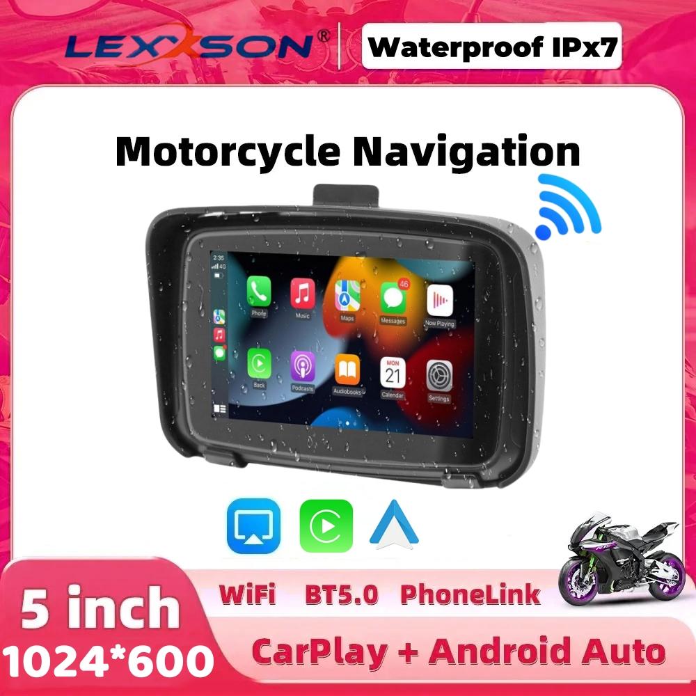 5 inch WiFi GPS Navigation Motorcycle Waterproof Apple Carplay Display Screen Portable Motorcycle Wireless Android Auto Monitor
5 inch WiFi GPS Navigation Motorcycle Waterproof Apple Carplay Display Screen Portable Motorcycle Wireless Android Auto Monitor