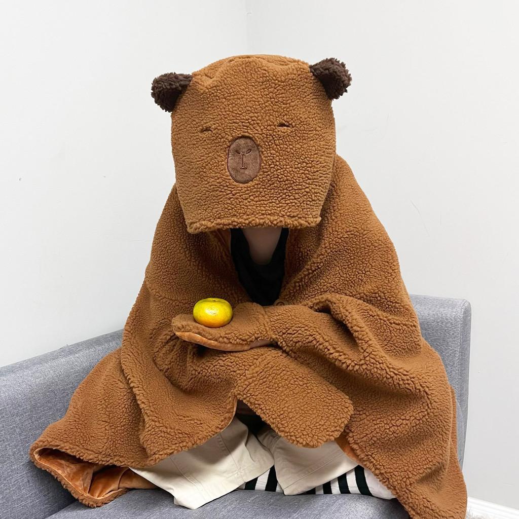 Cozy Capybara Lamb Fur Blanket Perfect For Office Naps And Warmth In Autumn Winter
Cozy Capybara Lamb Fur Blanket Perfect For Office Naps And Warmth In Autumn Winter