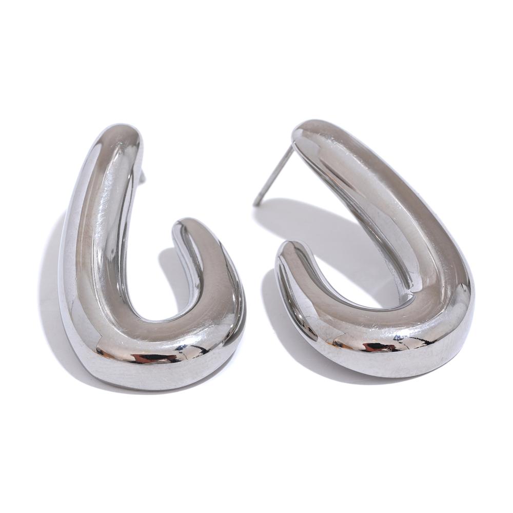 Yhpup 316l Stainless Steel Geometric Textured Stud Earrings Prevent Allergy 18K PVD Plated Metal Simple Jewelry for Women Gift
Yhpup 316l Stainless Steel Geometric Textured Stud Earrings Prevent Allergy 18K PVD Plated Metal Simple Jewelry for Women Gift