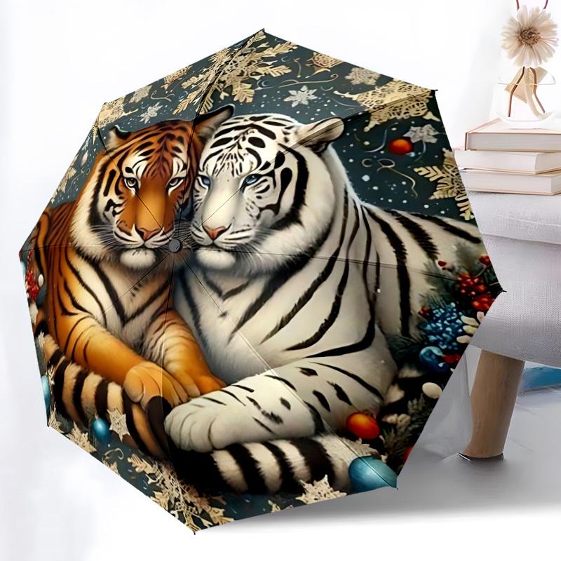 1pc Tiger Winter Automatic Folding Umbrella - 8-Rib Automatic Open/Close, Large Canopy Birthday Festival Gift yy251217152
1pc Tiger Winter Automatic Folding Umbrella - 8-Rib Automatic Open/Close, Large Canopy Birthday Festival Gift yy251217152